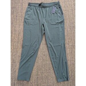 Ten Thousand Pants Mens XL Forest Green Session Pant Pocket Gym Lightweight New